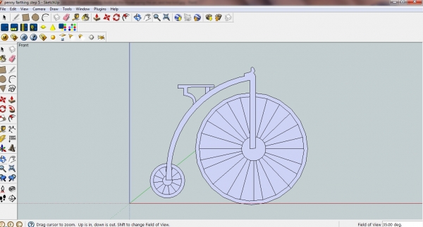 Creation of an uncomfortable ride: Step 5